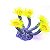 ENFEITE DE SILICONE SOMA INVERT CERIANTHUS AMARELO 02 - Imagem 1
