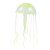 ENFEITE DE SILICONE SOMA JELLYFISH BIG AMARELA NEON - Imagem 4