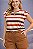 Blusinha Manga Muscle Listrada 0397 - Jaine - Imagem 3