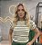 Blusinha Manga com Babado Duplo Listras Finas 0399 - Jaine - Imagem 4