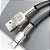 Cabo Metal Waves USB x Type C Premium Preto - Imagem 5