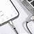 Cabo Metal Waves USB x Type C Premium Preto - Imagem 6