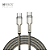 Cabo Type C X Type C Turbo Metal Waves Preto - Imagem 2