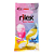 Kit Preservativo Lubrificado Com 6 Unidades Aroma De Algodão Doce E Leite Condensado Rilex - Imagem 1