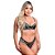 Conjunto Fio Duplo Bicolor Com Bojo Em Renda Hot Love - Imagem 1