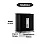 Dispenser para papel toalha Preto Street Nobre - Imagem 2
