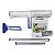 KIT BRALIMPIA LIMPA VIDROS COM ACESSORIOS E RASPADOR KT900 - Imagem 1