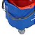 Carrinho Balde Doblô Standard Azul para 20L BRALIMPIA B20SAZ - Imagem 4
