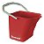 Balde Bralimpia Plástico 25 Lts Profissional vermelho - Imagem 4