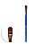 Pincel L28064- Lully Makeup - Imagem 1