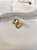 Brinco Argola Retangular M banhado a ouro - Imagem 1