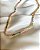 Riviera Colorida Candy banhada em ouro 18k. - Imagem 2