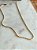 Colar torcido 2mm banhado a ouro 18k - Imagem 2