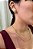 Colar torcido 2mm banhado a ouro 18k - Imagem 1