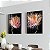 Quadro Flores Multicoloridas Abstratas - Imagem 1