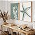 Quadro Arranjo com Estrela do Mar e Coral - Imagem 1