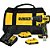 Parafusadeira/furadeira a bateria 20V carregador bivolt automático DCD708D2 -BR DEWALT - Imagem 2
