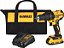 Parafusadeira/furadeira de impacto a bateria 20V MAX - 2 Ah carregador bivolt com bolsa DCD7781D1-BR DEWALT - Imagem 2