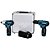 Conjunto parafusadeira/furadeira e parafusadeira com impacto 12V com maleta LCT204 MAKITA - Imagem 3