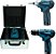 Conjunto parafusadeira/furadeira e parafusadeira com impacto 12V com maleta LCT204 MAKITA - Imagem 9