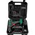 Parafusadeira/furadeira a bateria 20V fonte bivolt automática PFD 020 DWT - Imagem 10