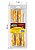 Jogo de Chaves de Fenda Tramontina MASTER Yellow 6 Peças -3/16x4”, 1/4x4”, 1/8x3”, 1/8x3”, 3/16x4”, 1/4x4”. - Imagem 5