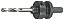 Broca Piloto com Suporte 3/8" para Serra Copo com Ponta de Metal Duro e Bi-Metálica Tramontina MASTER - Imagem 1