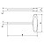 Chave Cabo T Ponta Hexagonal 2.5x112 mm Tramontina PRO - Imagem 2