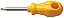 Chave de Fenda Toco Tramontina MASTER Yellow com Ponta Cruzada 3/16x1.1/12" - Imagem 1