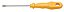 Chave de Fenda Tramontina MASTER Yellow com Ponta Chata 1/8x3" - Imagem 1