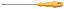Chave de Fenda Tramontina MASTER Yellow com Ponta Chata 1/8x5" - Imagem 1