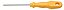 Chave de Fenda Tramontina MASTER Yellow com Ponta Cruzada 1/8x3" - Imagem 1