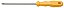 Chave de Fenda Tramontina MASTER Yellow com Ponta Cruzada 5/16x8" - Imagem 1