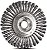 Escova Circular Arame Entrançado 4.1/2''x1/4'' Tramontina PRO - Imagem 1