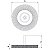 Escova Circular Arame Ondulado com Haste 2x1/4'' Tramontina PRO - Imagem 2