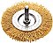 Escova Circular Arame Ondulado com Haste 3x1/4'' Tramontina PRO - Imagem 1