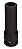 Soquete de Impacto Sextavado Longo em Aço Cromo Molibdênio 19 mm - Encaixe 1/2'' Tramontina PRO - Imagem 1