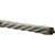 Cabo de aço inox alma de aço 9,53mm - 3/8" 6 x 19S rolo com 100 metros VONDER - Imagem 2