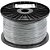Cabo de aço plastificado transparente alma de fibra 1,6mm - 1/16" 6 x 7 rolo com 500 metros VONDER - Imagem 1