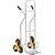 Carrinho para transporte de carga 100 kgf com 6 rodas de borracha CCV 0100 VONDER - Imagem 1