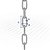 Corrente zincada com elo longo 8,0mm - 5/16" balde com 25kg VONDER - Imagem 3