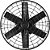 Exaustor axial 50cm 3/4" cv industrial 220/380V trifásico 12237 VENTISOL - Imagem 2