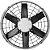 Exaustor axial 50cm 3/4" cv industrial 220/380V trifásico 12237 VENTISOL - Imagem 3