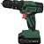 Parafusadeira/furadeira de impacto a bateria 12V fonte bivolt automática jogo com 74 acessórios PFD 074 DWT - Imagem 8
