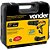 Parafusadeira/furadeira de impacto a bateria 12V fonte de carregamento bivolt automática jogo com 74 acessórios PFV 074 VONDER - Imagem 2