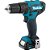 Parafusadeira/furadeira de impacto a bateria 12V HP333DWYE MAKITA - Imagem 1