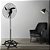 Ventilador de coluna 60cm oscilante 127V / 220V (com chave seletora) preto 536 VENTISOL - Imagem 4