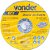 Disco de corte 115mm x 1,0mm x 22,23mm DCI INOX VONDER - Imagem 2