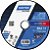 Disco de corte 115mm x 1,6mm x 22,23mm BNA12 NORTON - Imagem 1