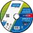 Disco de corte 115mm x 3,0mm x 22,23mm AR 312 NORTON - Imagem 1